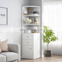 Home Modern Design Multifunctional Furniture Quality Corner Cabinet Living Room Solid Wood Corner Cabinet thumbnail-1