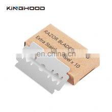 KINGHOOD stainless safety shaving razors blades 100 pack