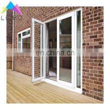 UPVC CASEMENT Door Plastic Single Glazed Kitchen Casement Swing Door thumbnail-5