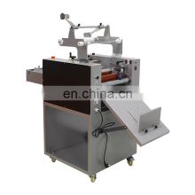 490mm 19inches single side A3 A4 synchronous conveyor belt automatically feeds and breaks automatic roll laminating machine