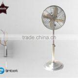 12" Classical Metal Stand Fan thumbnail-2