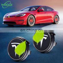 Brightening Wheel Hub Caps Kit For Tesla Model 3 Cap Wheel Center Cap Cover Emblem For Tesla Model 3/X/S/Y Accessories