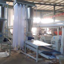 Baby diaper recycling machine for recycling SAP fluff pulp PE