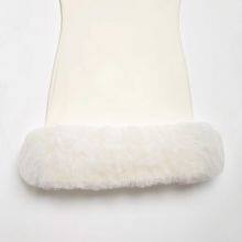 Fashionable and Casual Fluffy Hem Silk Mesh Short Dress for Women thumbnail-5