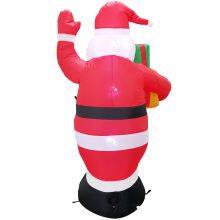 Custom Inflatable Santa Claus Outdoor Christmas Inflatables Includes LED Lights for Decorations thumbnail-3