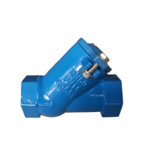 DIN Ball Check Valve HQ41X-16 Ductile Iron QT450 GGG50 Material Flange Thread Ball Type Check Valve thumbnail-5