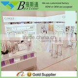 Examination Table Clinic Tables for Sale, Ultra White Glass Wooden Pharmacy Counter thumbnail-1