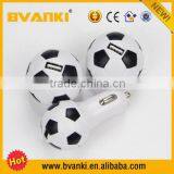 Hot Sale New Products Mobile Accessories Mini Brazil World Cup Unique of Design Football Car Charger thumbnail-5