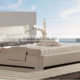 2015 new arrival chinese furniture king size leather bed