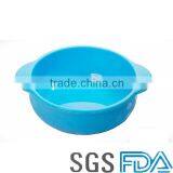 Wholesale Portable Humanized Design Children Silicone Bowl Baby Bowls With Handles thumbnail-3
