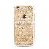 Joyroom Luxury Diamond Shiny Flowers Case for IPhone 6Plus Soft Crystal TPU Bling Back Cover for IPhone 6s Plus MT-5800 thumbnail-3