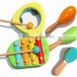 EN71/ASTM Hot Sale Colorfull Wooden Educational Musical Toys for Baby thumbnail-6