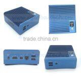 New Pocket Computer Desktop V2-I3G With i3 4025u Core Intel HD4400 Graphics Fanless PC WAKE-ON-LAN Fancy Design Up to 16G RAM