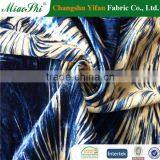 Poly Span Velour Discharge Print Velvet Manufacture