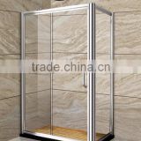 aluminium alloy frame tempered glass shower enclosure with ground mass