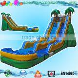 Tropical Wave Commercial Giant Inflatable Water Slide for Adult China Single Lane Supplier's Choice