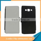 Leather flip cover case for Samsung Galaxy A7 sublimation case