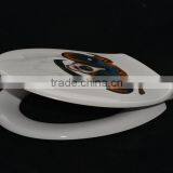 Decorative Soft Close Urea Toilet Seat for WC thumbnail-2