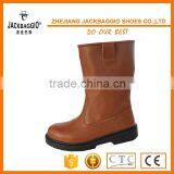 High Ankle Rubber Outsole Material Water Resistant Wholesale Steel Toe Safety Boots thumbnail-2