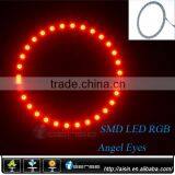 RGB or Single Color 5050smd 160mm Angle Eyes Halo Rings thumbnail-6