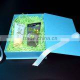 2016 Luxury Customized Blue Cosmetic Gift Box Packaging thumbnail-2