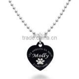 Low Price Dog Tag Pendant Hot Sales Mens Dog Tag High Quality Black Dog Tags thumbnail-5