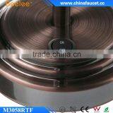 Antique Copper Two Way Mirror LED Thin Bedroom Decorative Table Mirror thumbnail-3