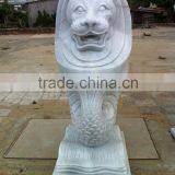 Sea Lion Statues for Sale White Marble Stone Hand Carved Sculpture From Vietnam thumbnail-1