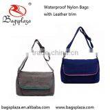 Online Shopping Nylon Bags Waterproof Shoulder Bag With Leather Trim Recycled Nylon Bags Supplier's Choice thumbnail-3