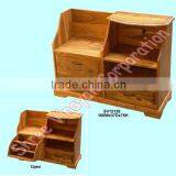 Wooden Telephone & Shoe Cupboard,shoe Cabinet,telephone Stand,home Furniture,wooden Furniture,sheesham Wood Furniture thumbnail-1