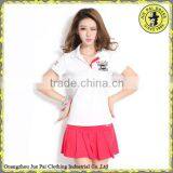 100%cotton Custom Badminton Sport Wear For Women thumbnail-6