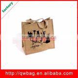 Eco-friendly Fashion Stylish Shopping Jute Bag,customized Jute Bag thumbnail-2