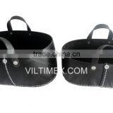 Recycle Tire Storage Basket, Firewood Bucket thumbnail-1