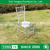 hotel banquet painted resin tiffany chair decorate wedding
