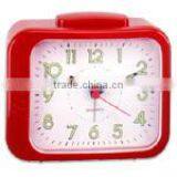 Plastic Old Fashion Table Square Bell Alarm Clock thumbnail-4