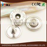Simple Plating Nickel Free Nickel Metal Rivets for Jeans