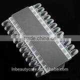 24 Clear Removable Nail Polish Palette Color Chart Display Art Tip thumbnail-3