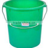 PLASTIC WATER BUCKET, WASH PAIL, FLEXIBLE LAUNDRY BUCKET WITH HANDLE 206 thumbnail-1