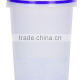 PLASTIC ROUND CONTAINER WITH LID 5638