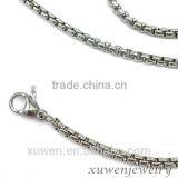 Bulk Sale High Quality Square Pearl Shape Small Stainless Steel Chain