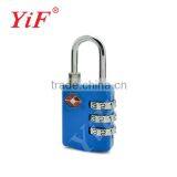 TSA Lock,TSA Padlock,Combination Lock,3 Dials Lock,Travel Lock,Luggage Lock From YiF