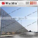 WF-AF001 Environment Friendly Galvanized Steel Wind Fence for Coal Yard