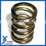 large diameter copper plated compression coil spring