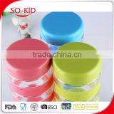 Personalized red plastic bottle 550ml