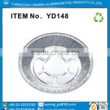 disposable aluminum foil pie pan round shallow single pie