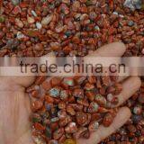 Natural Crystal Gravel Southern Red Agate Crushed Tumbled Stone Red Jade for Home Decor thumbnail-3
