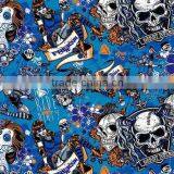 Wholesale Skull Pattern Water Transfer Printing Film/ Hydrographic Film GWD058 WIDTH 50CM thumbnail-4