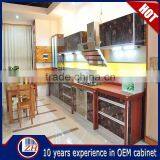 Marble Top Multi-color High Gloss Lacquer Kitchen,Small Kitchen Designs thumbnail-6