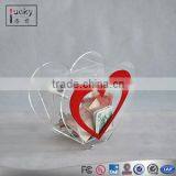 Unique Design Acrylic Donation Box With Lock Custom Smart Money Storage Box thumbnail-1