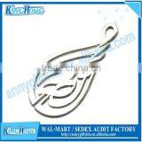 Customized Stainless Steel Silver Pendant Necklace With Simple Design thumbnail-2